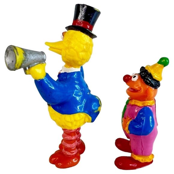 Vintage 1993 Sesame Street Circus Cookie Monster Big Bird Ernie Elephant Figures - Picture 5 of 12
